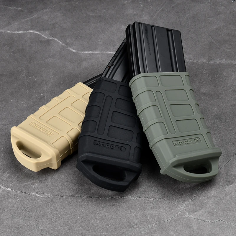 M4 M16 AR15 Fast Magazine Holster Rubber Case 5.56 Anti-slip Protective Sleeve Cover Airsoft Gun Cartridge Hunting Gear PMAG