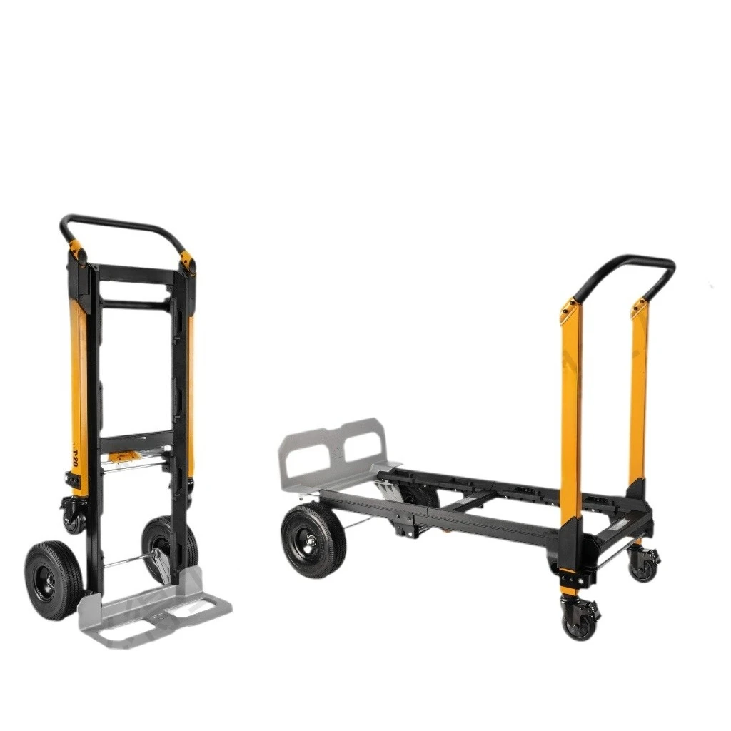 

New 2-in-1 trolley forklift stacking box tool