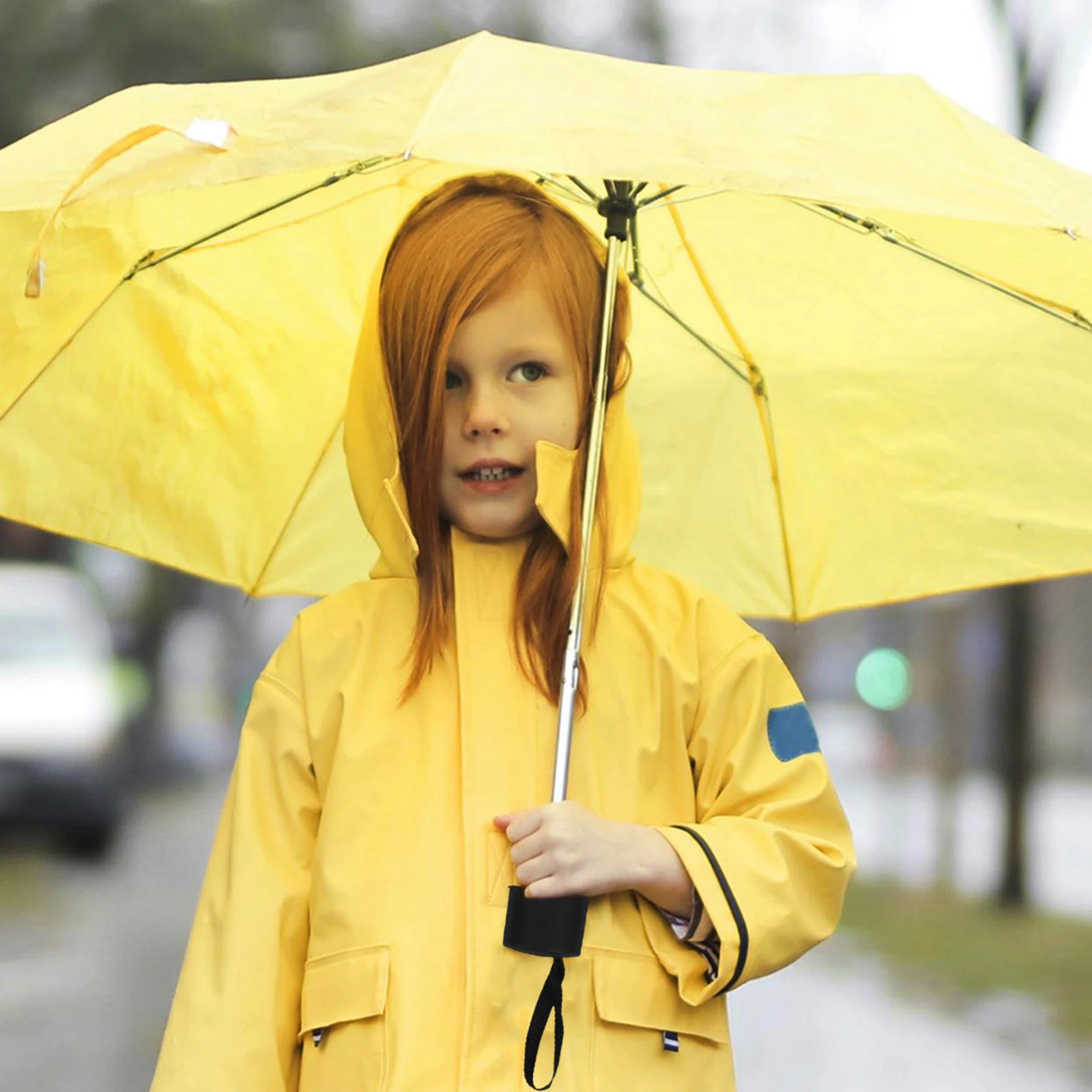 

Umbrella Handle Replacement 15Mm Threaded 1.5Cm Inner Diameter Sturdy Anti-Slip Grip For Rain Uv Folding Umbrellas Plastic