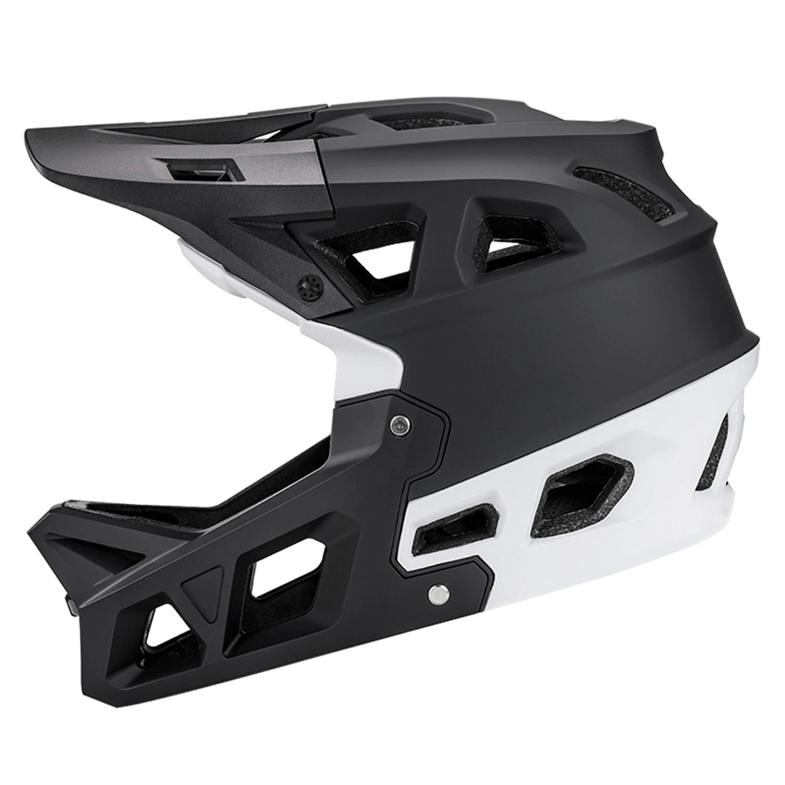Full Face Mountainbike Helm Volwassen Racing Downhill MTB Helm voor Mannen/Vrouwen Volwassen Mountainbike Helm met Vizier Meer dan 31 Vent