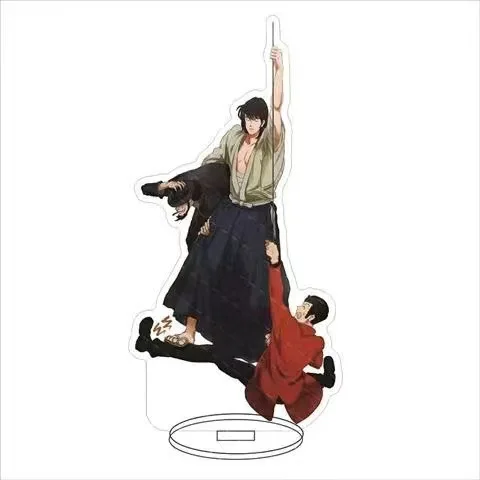 

Hot Anime Lupin the Third Figures Cosplay Acrylic Stand Model Plate Desk Decor Standing Sign Toy Fans Christmas Gifts