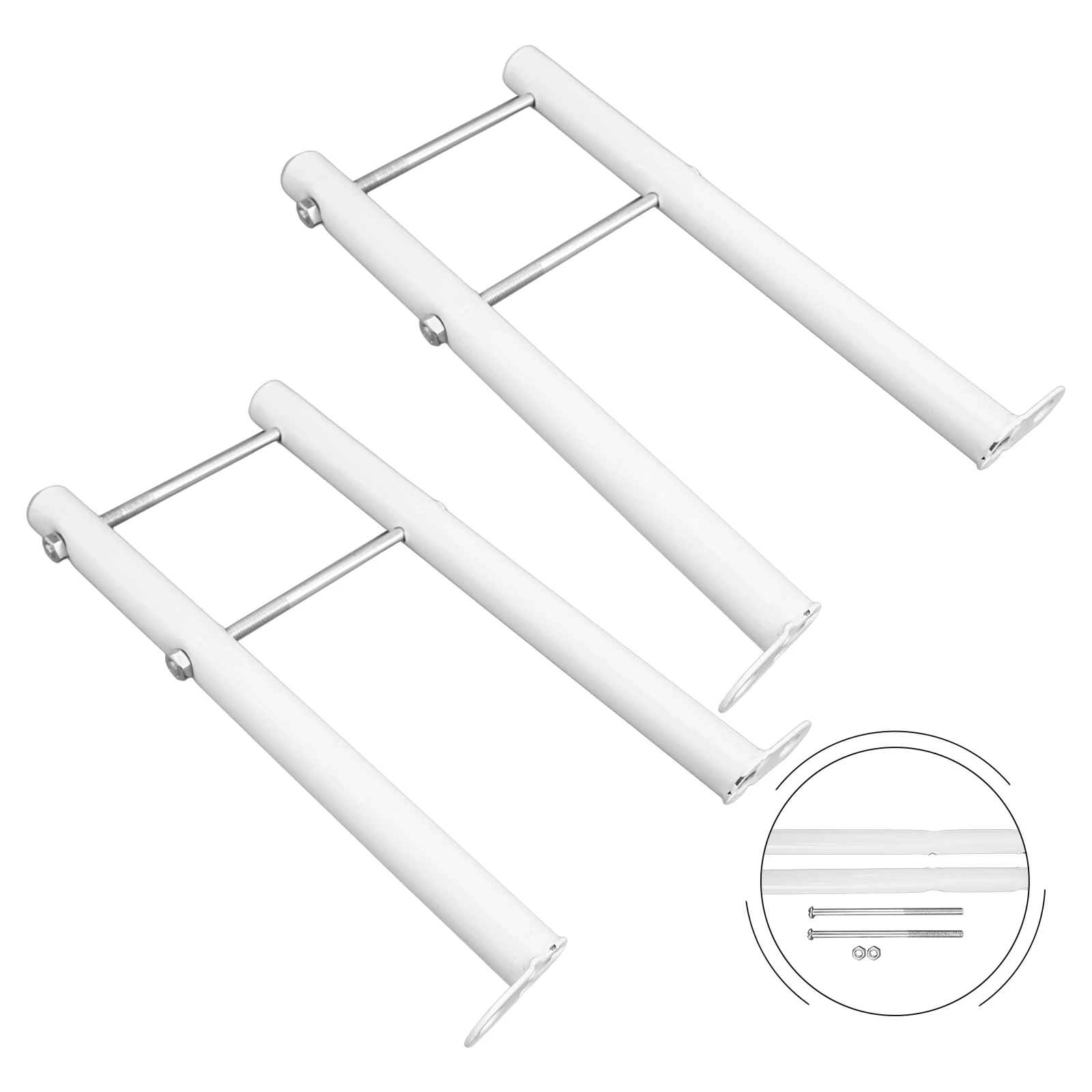 Stable Support for Cast Iron Radiators  Thickened Radiator Feet  Salt Spray Resistant  Easy Installation  Elegant Design