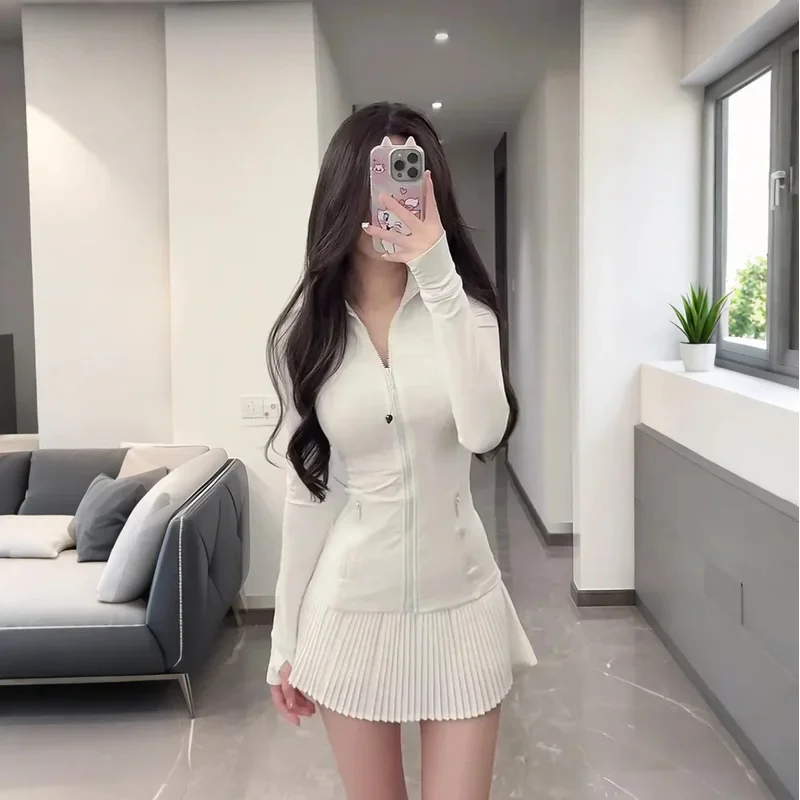 Third Generation Casual Sportswear Ladies' Yoga Clothes Soft Top Breathable Meshless Stand Collar Jacket Fitness Sportswear