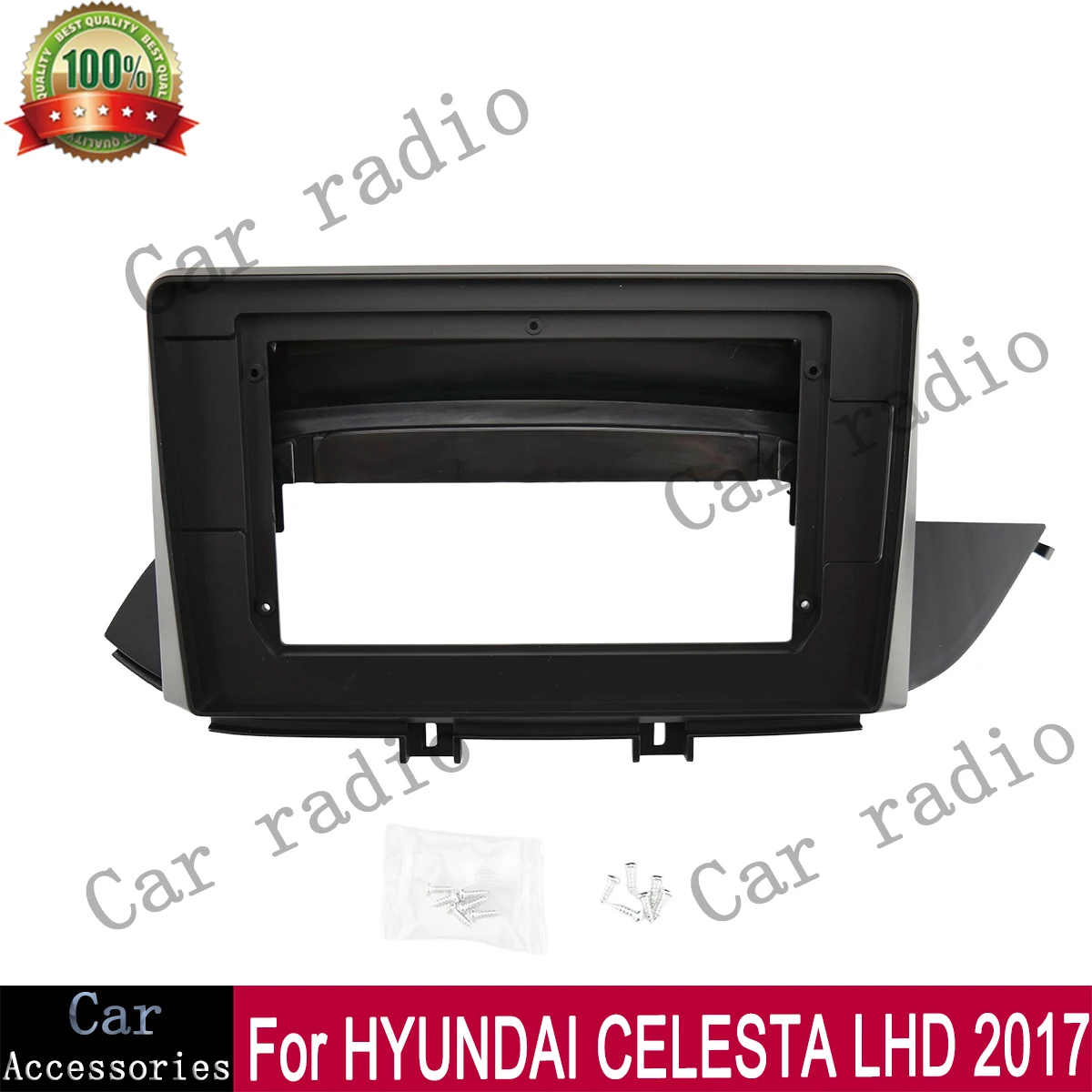 For 2017 HYUNDAI CELESTA 10.1 Inch Car Radio Android Stereo Frame Player Head Unit Fascia Panel Dash Board Cover