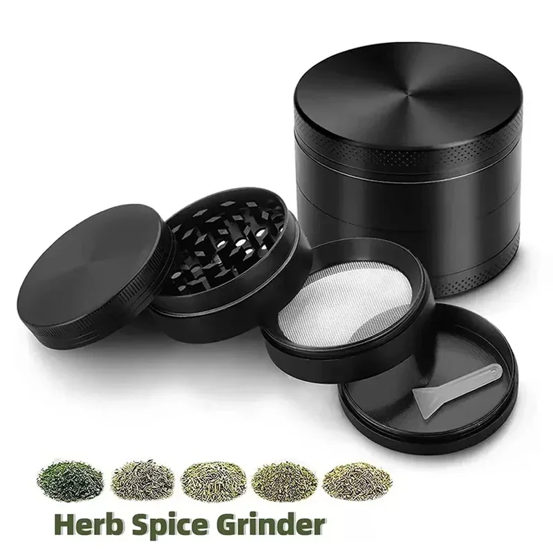 Mini Herb Grinders Metal for Smoking 4 Layers 40mm Mill Zinc Alloy Tobacco Dry Herbal Grass Grinder Smoke Crusher Accessories