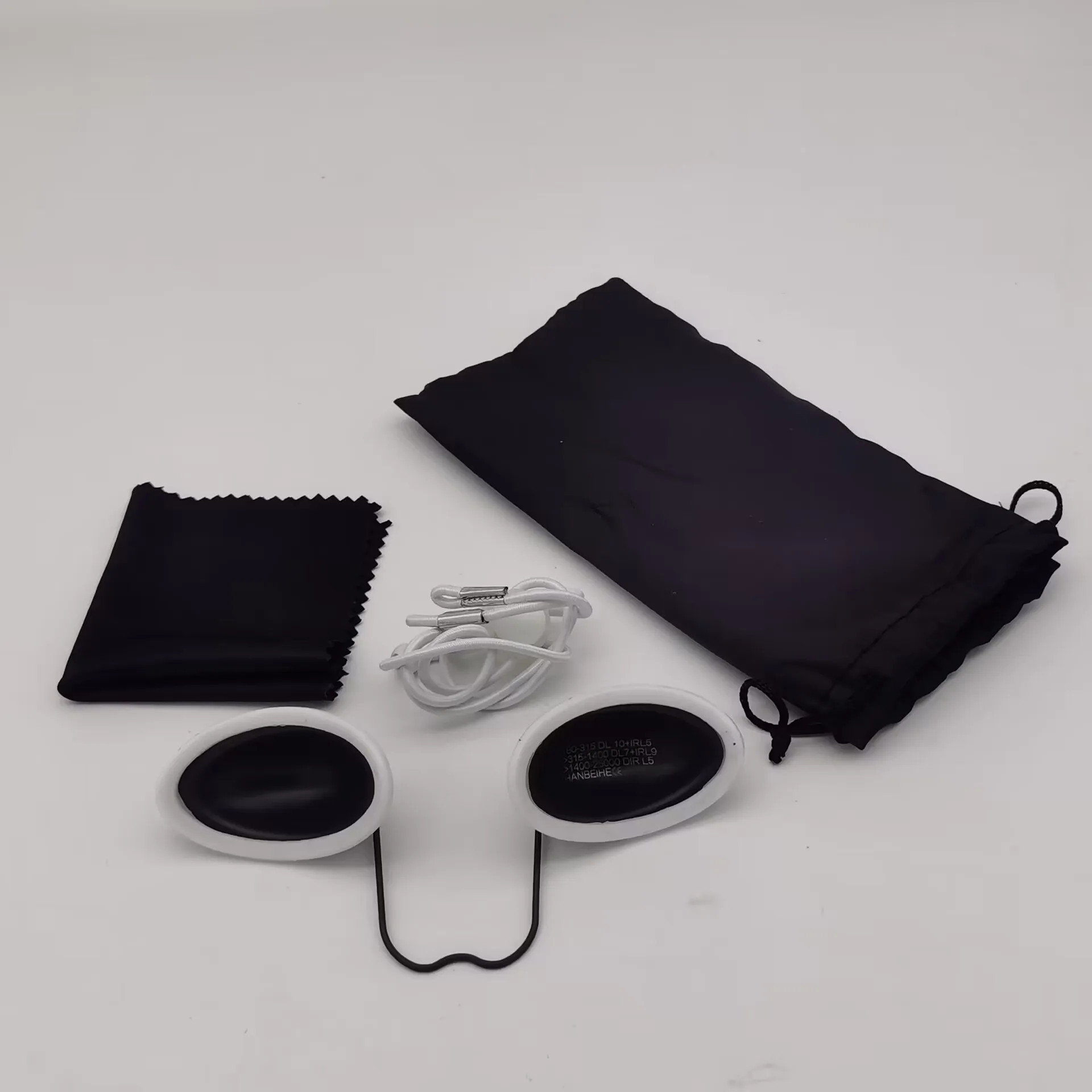 Laserowa osłona oczu ze stali nierdzewnej O.D 7+ do zabiegów twarzy LASER/LED/IPL 190-25000nm