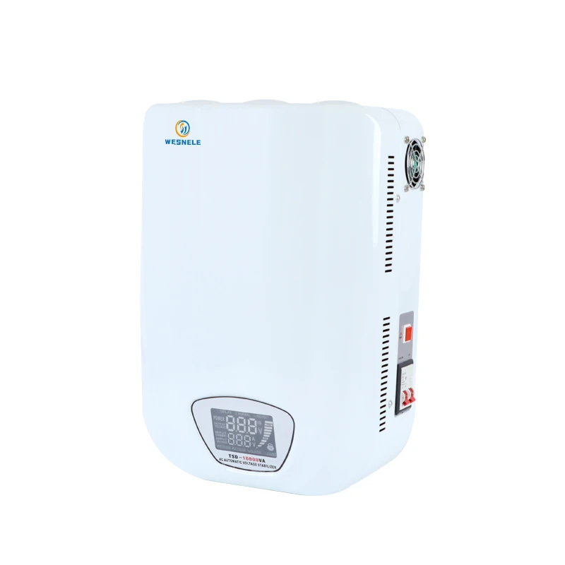 Yueqing Weisen Single Phase 3kva 10kva 12kva 15kva Wall Mount Ac Automatic Voltage Regulators/stabilizers