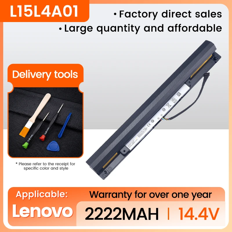 L15L4A01 L15S4A01 Battery For Lenovo Ideapad V4400 300-14IBR 300-15IBR 300-15ISK 100-14IBD 300-13ISK