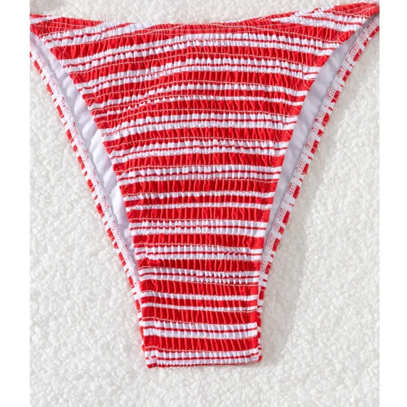 جديد مخطط مثير البيكينيات المايوه النساء ملابس السباحة رفع الإناث شاطئ ملابس سباحة حريمي لباس سباحة البرازيلي مجموعة البكيني بركة السباح