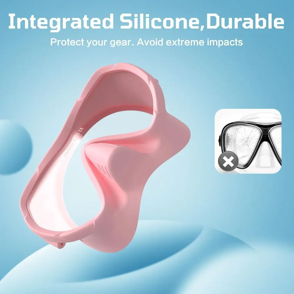 

Professional Wide View Swim Goggles No Leak Anti-Fog Diving Mask Prevent Water Inhaling Adjustable Swimming Goggles Diving