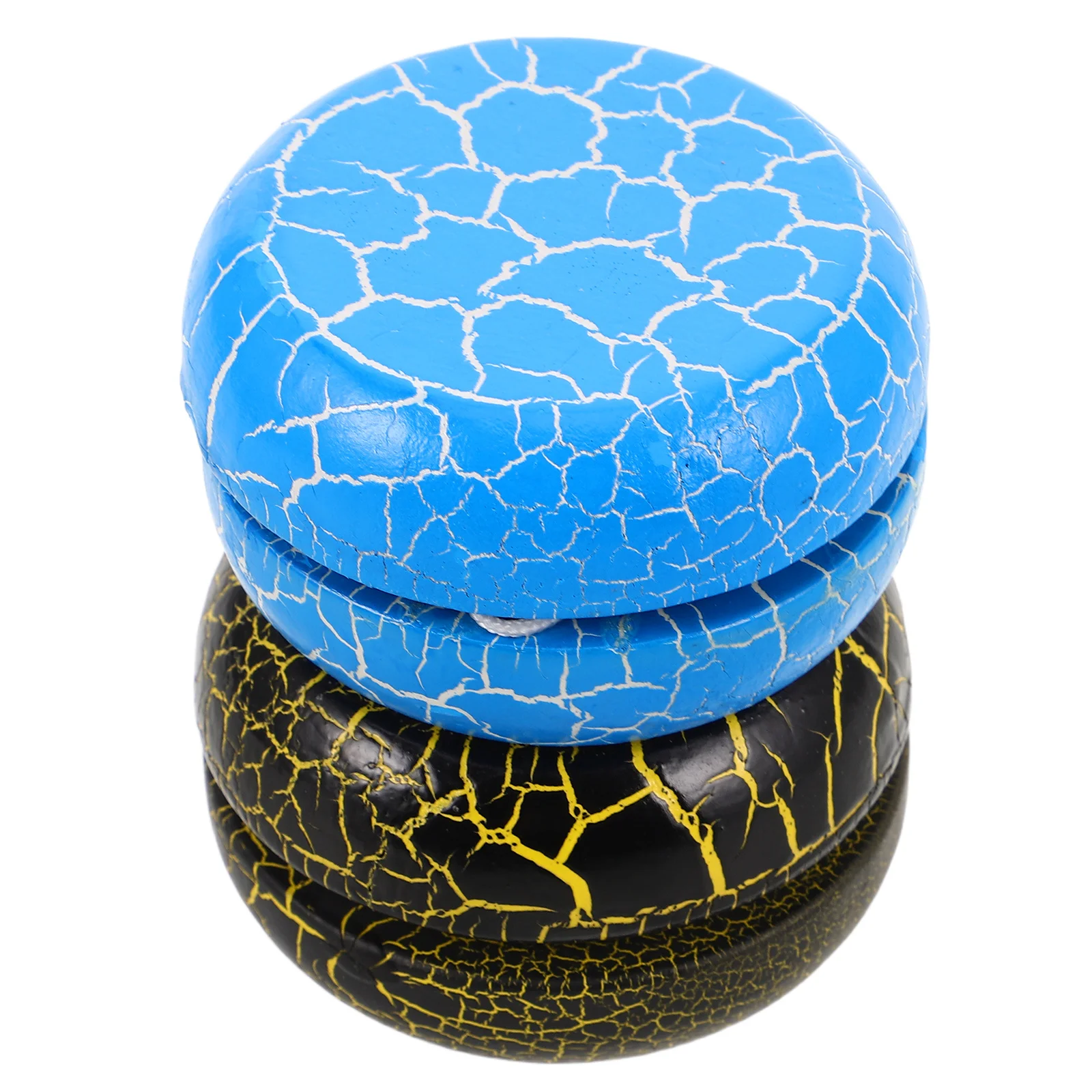 قطعتان من الكراك الخشبي الملون - يو مثالية للأطفال المبتدئين، تعزز التنسيق بين اليد والعين، جوائز الحفلات الممتعة في الهواء الطلق