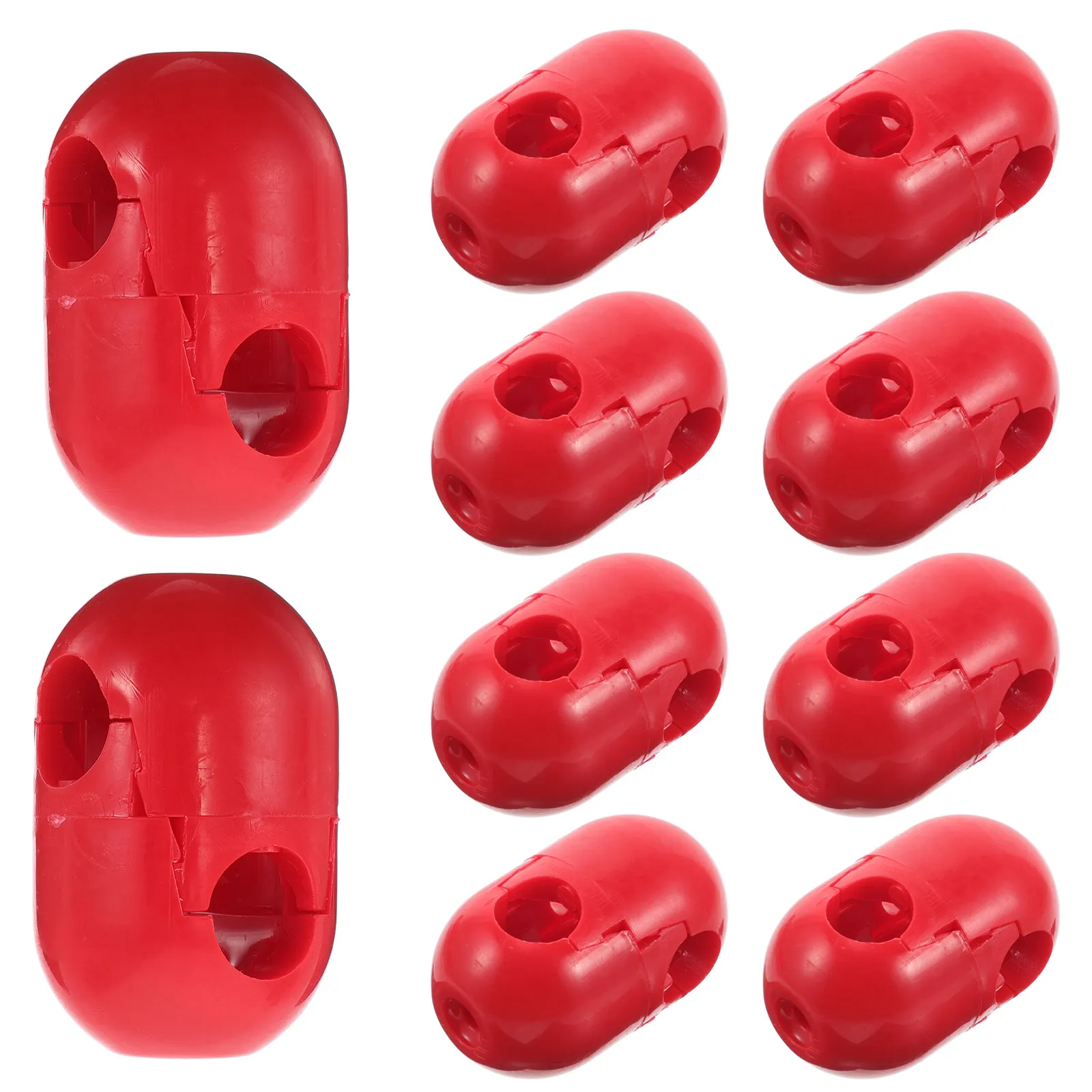 10Pcs Playground Cargo Net Buckles Climbing Rope Ladder Connectors for Kids Outdoor Climbing Equipment Safety Playground Handles