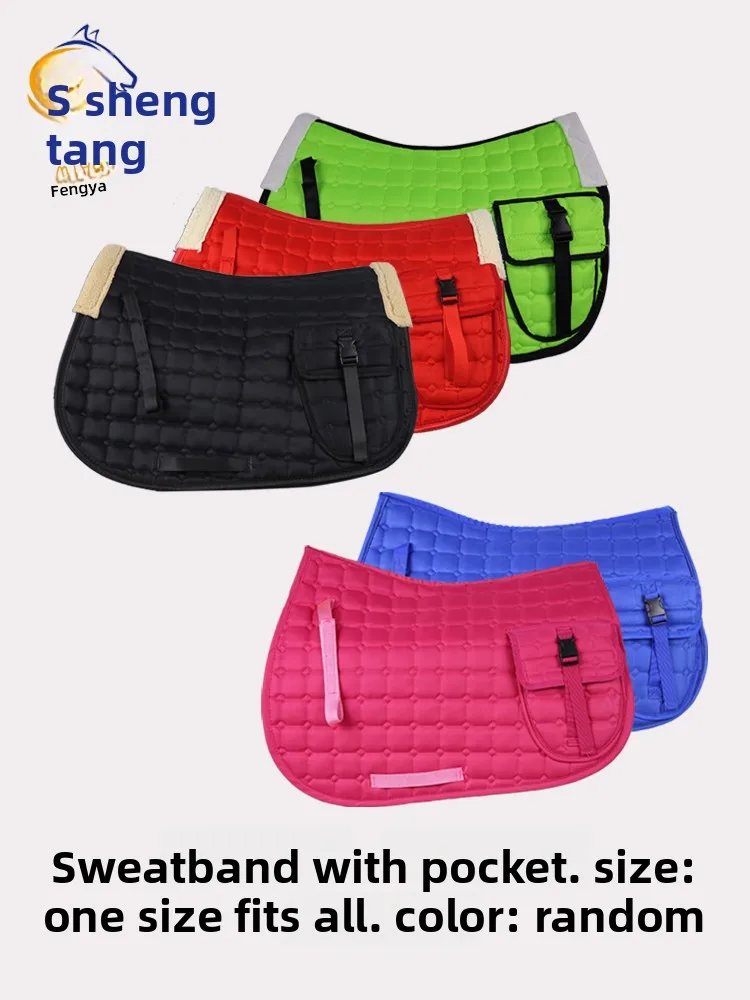 tapis-de-selle-anti-transpiration-pour-equipement-d'equitation-pour-sport-equestre-sans-marque-enregistree