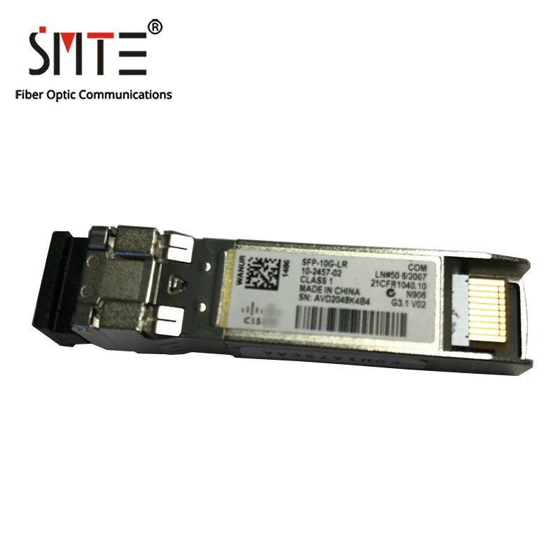 

Original And New SFP-10G-LR LC 10G 1310nm 10KM DDM SM Module SFP+ Optica Fiber Transceiver