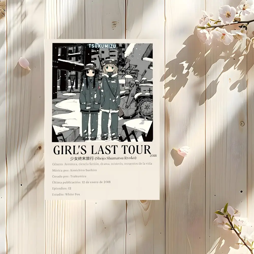 Girls Last Tour Poster Premium PP-Wandaufkleber – zum Abziehen und Aufkleben, HD-Druck, wasserfeste Heimdekoration – Detail 3
