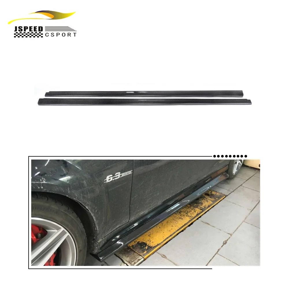 

Suitable for The carbon fiber side skirts of Mercedes-Benz W204 C204 C63 AMG are only applicable to 2012 + models