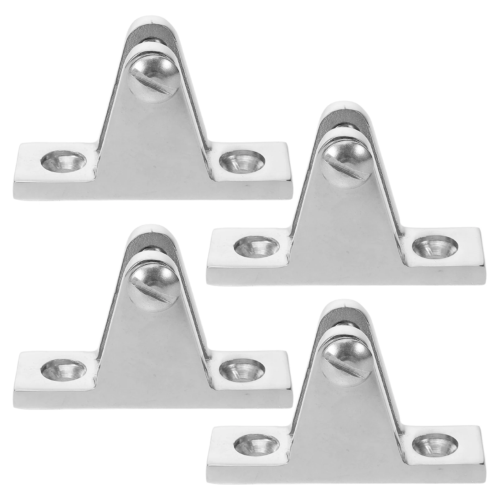 

4 pcs Stainless Steel Seat Hinge for RV Yacht Deck Mount 316 Grade Precision Boat Fitting Accessories