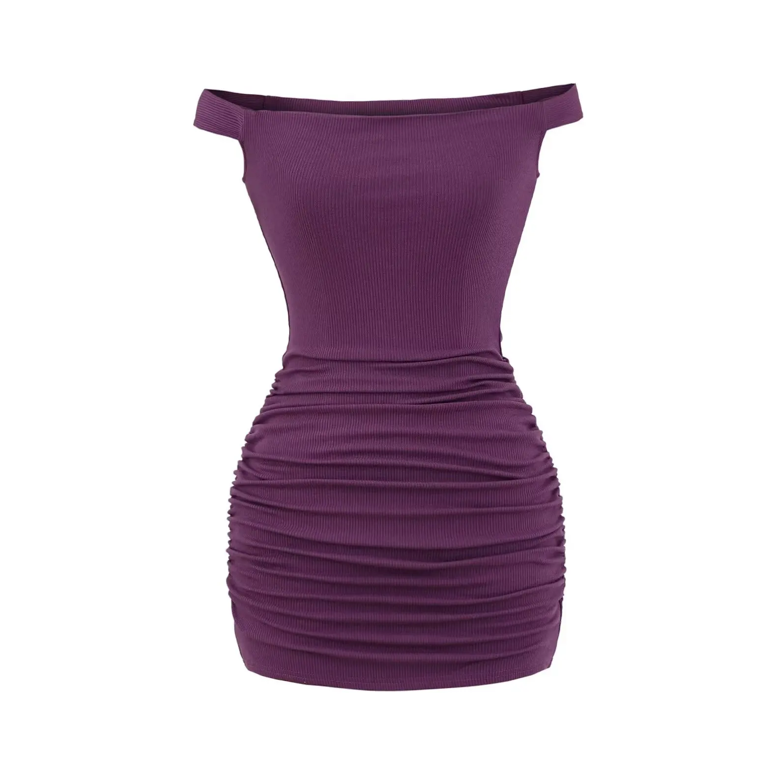 

Sexy Pure Desire Bodycon Dr oulder Bared One-oulder Tight Spicy Girl Trendy ort Skirt Vest Dr Sweet And Spicy Sle