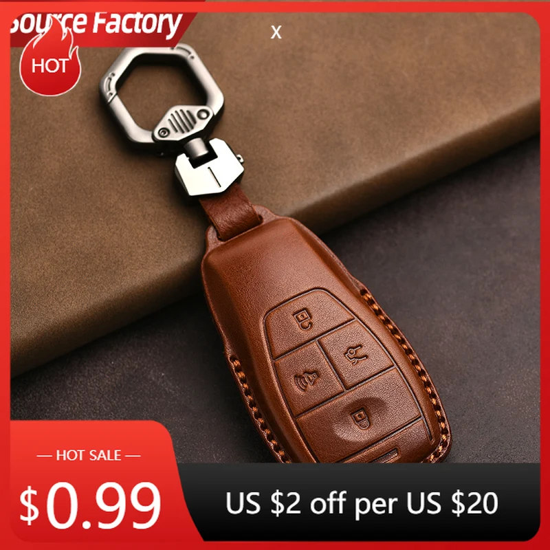 

Автомобильные наклейки из натуральной кожи, защита для Beijing Auto X7 BJ40 EU7 Cube EU5 U7, чехол для ключей, брелок