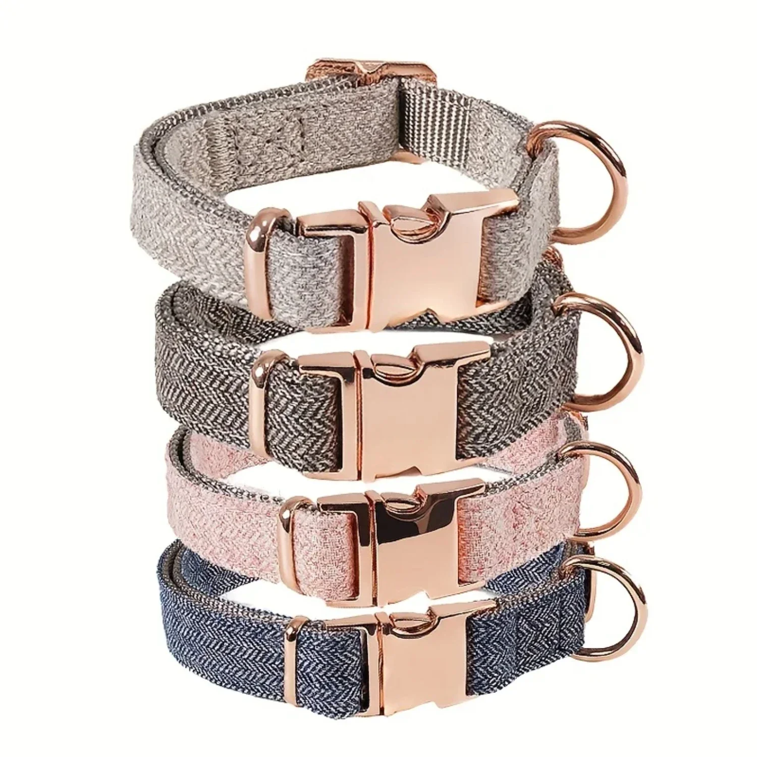 Luxurious and chic fted collar for pets, adding a touch of elegance to their wardrobe. Elevate your pet's fashion game with this