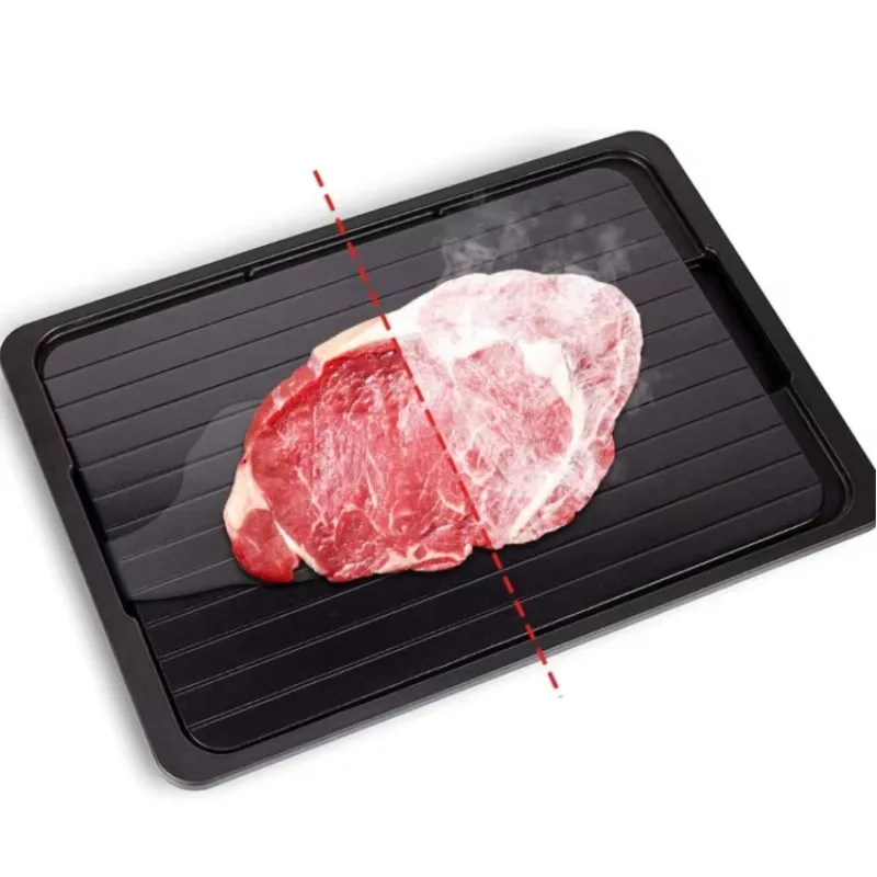 Defrost Tray - Premium Defrost Tray Super Thick Ultimate Quick Thaw Frozen Food Meat Chicken Fish