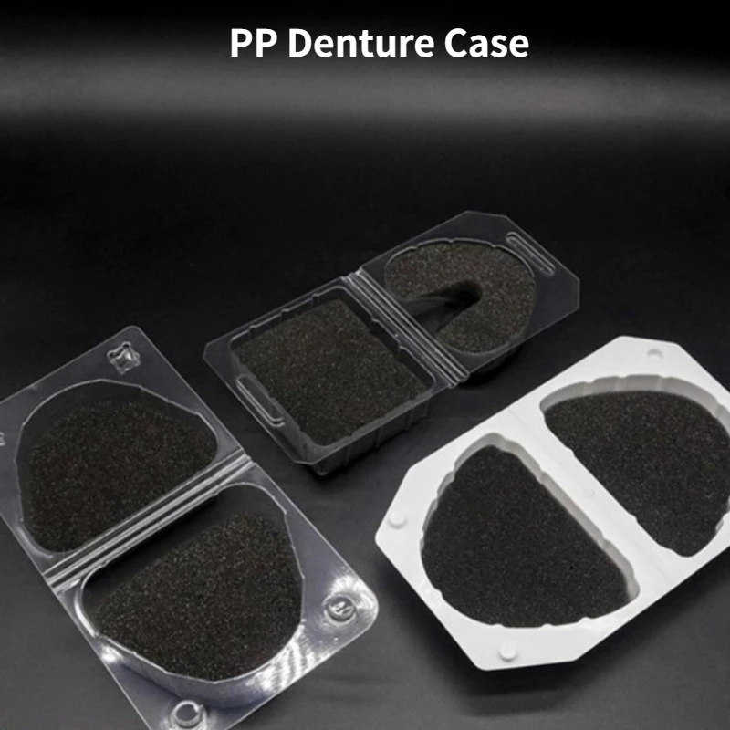 

18Pcs Denture Model Storage Boxes Dental Implant Storage Plastic Tooth Box With Foam Sponge Teeth Case