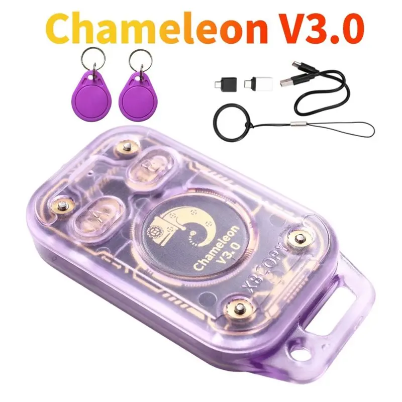 【CYBER MONDAY】Chameleon V3.0 Reader Writer+ UID/CUID Smart Chip Reader RFID Smart Card Emulator ID IC Tag Copyer Keychain