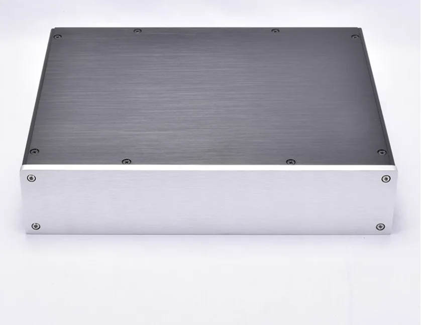 3207 All aluminum amplifier chassis / Preamplifier case / AMP Enclosure DIY box (320 *70*248mm)