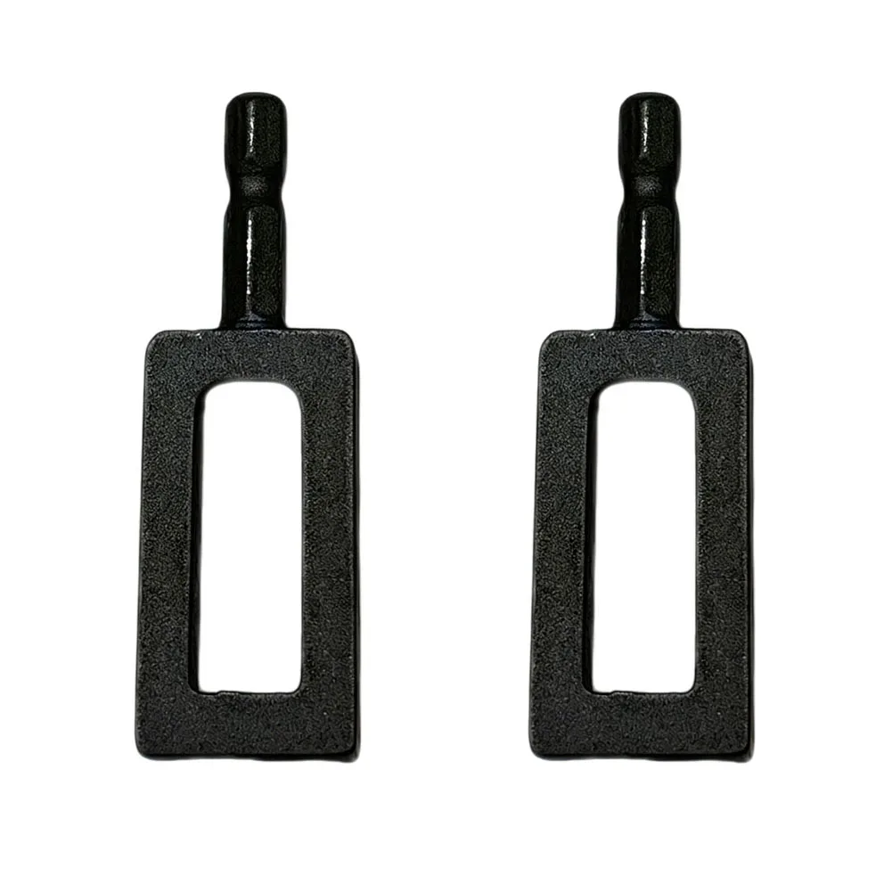 2pcs Drill Wire Twister Tool Twist Fence Wire Tie Tool Kit 9 Gauge & 11 Gauge Drill Chuck Chain Link Fence Twister Tools