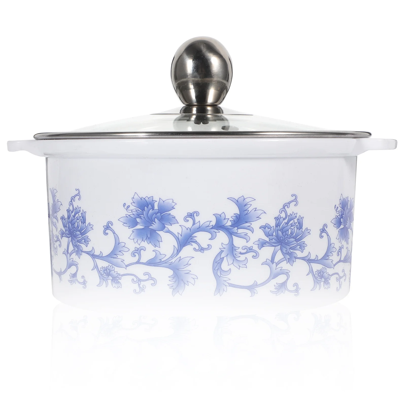 

Small Soup Stainless Steel Hot Pot With Lid For Stove Top Induction Cookware Kitchen Cooking Dual-Sided Pot Anti-Scald