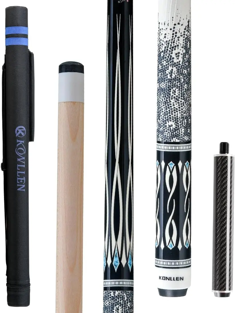 

Professional Low Deflection Maple Pool Cue Stick for Adults, High Performance Billiard Cue