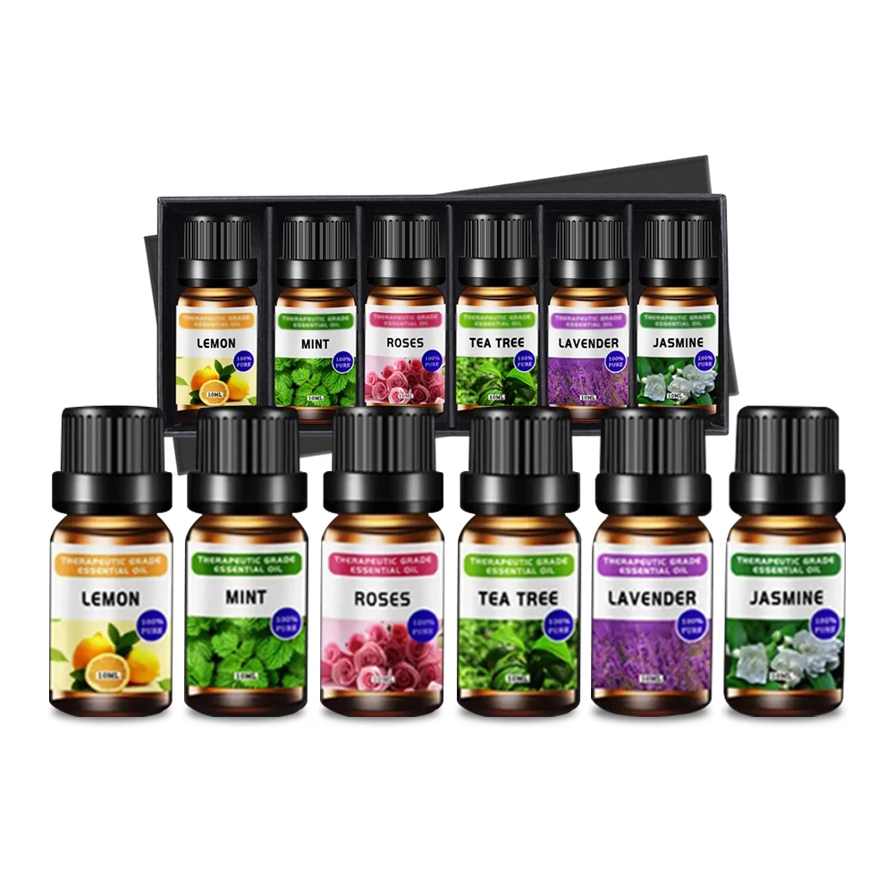 

6Pcs Water soluble aromatherapy oil Persistent plant extract Aromatherapy lamp Aromatherapy oil diffuser oil.