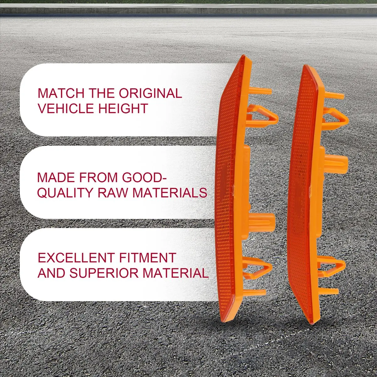 #51B (Plastic)Automobile Body Side Marker Light for Chevrolet Equinox 2021-,Automotive Parts & Accessories - view 6