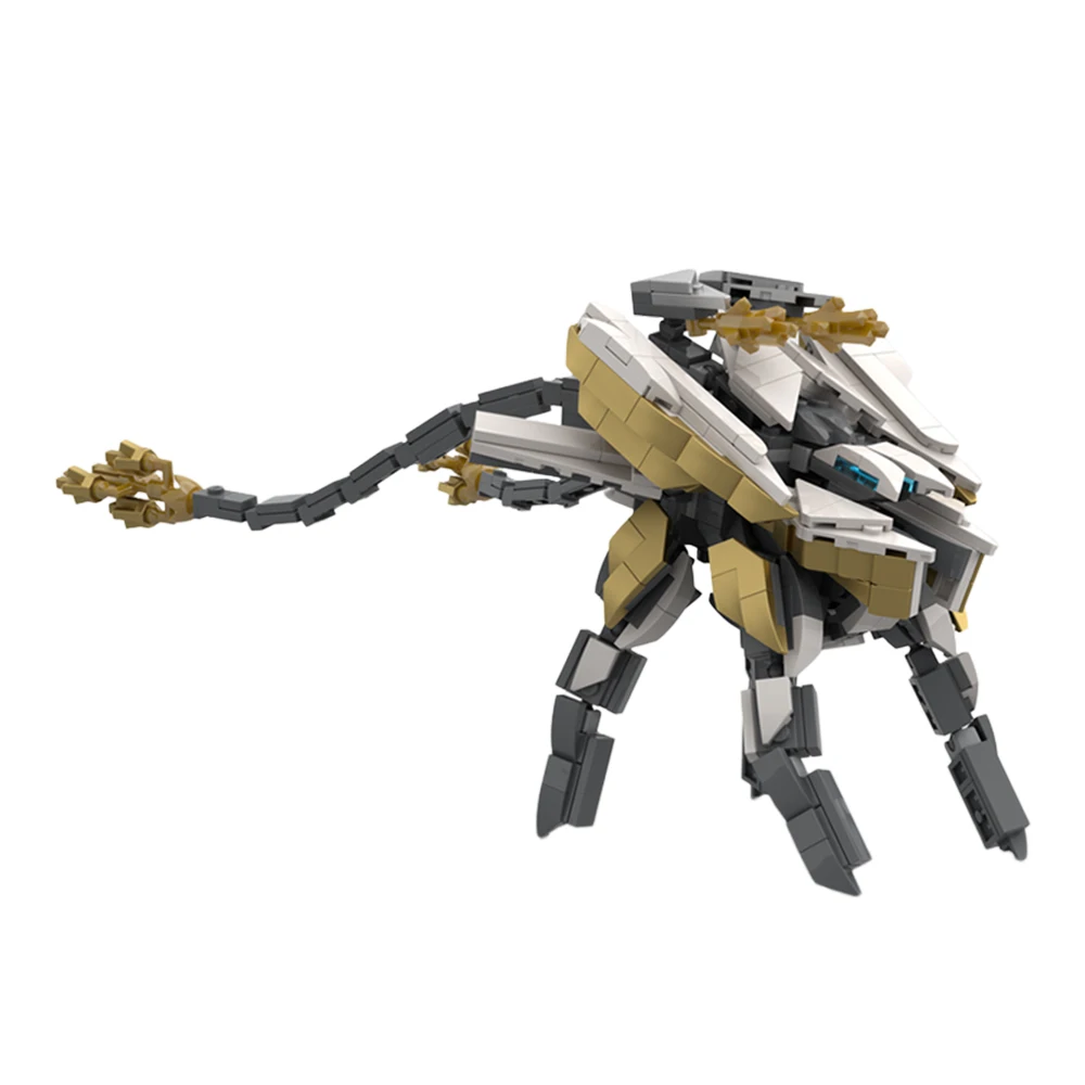 MOC Horizon Zero Dawned Specter Robot Building Blocks Model Set Action Game Figures MOC-185666 Assemble Bricks Kids Toys Gifts