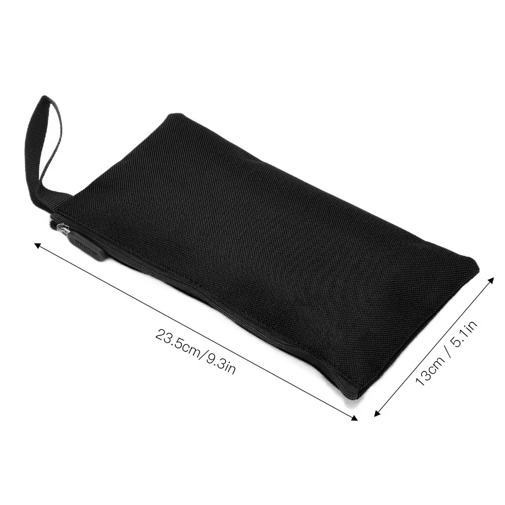 

4PCS Durable Canvas Tool Bag Small Multi-Purpose Hardware Pouch with Sturdy Zipper Heavy Duty Tool Storage Pouch Maintenance Kit