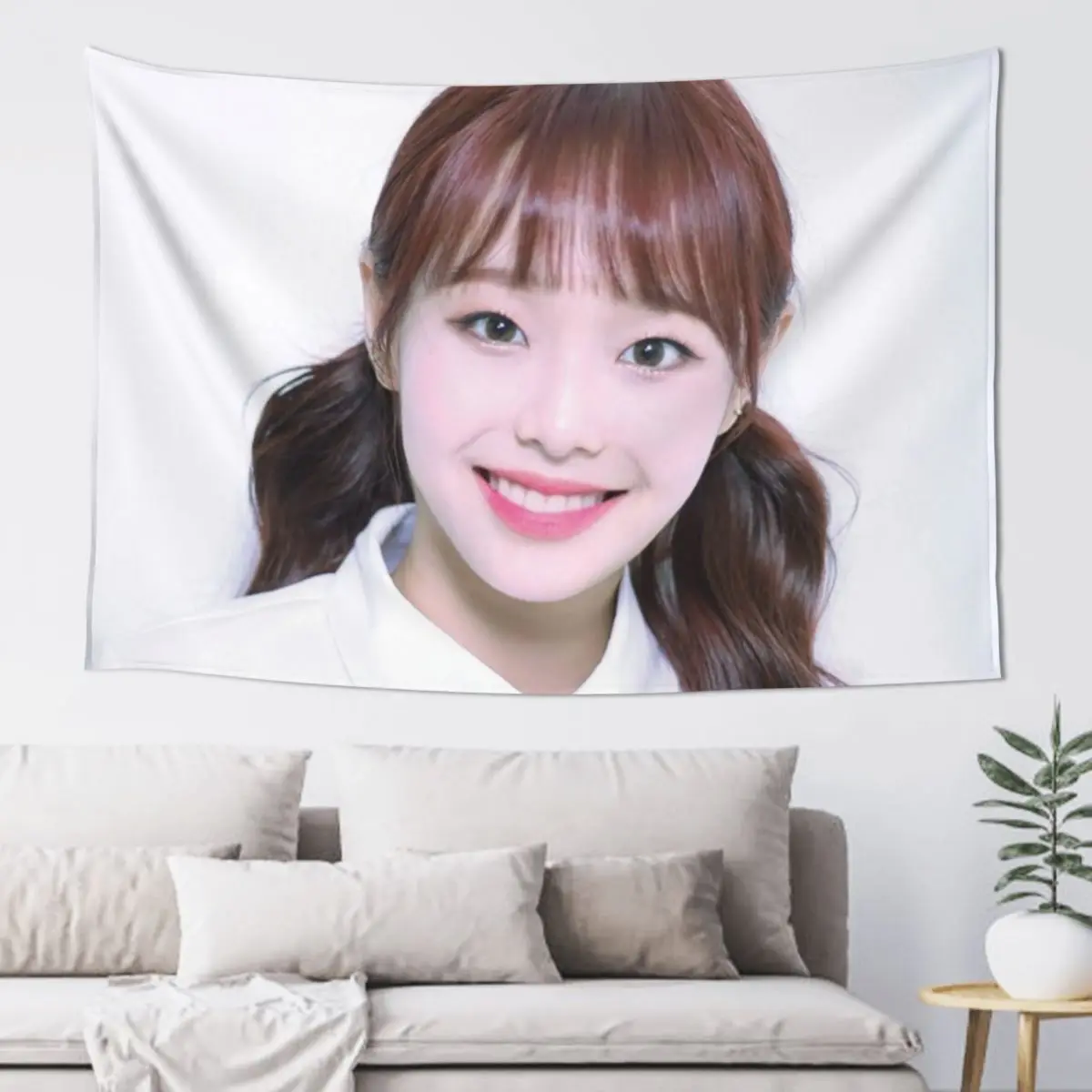 

Chuu - LOONA Tapestry Art Mural Wall Tapestries Wall Hanging Wall Tapestry