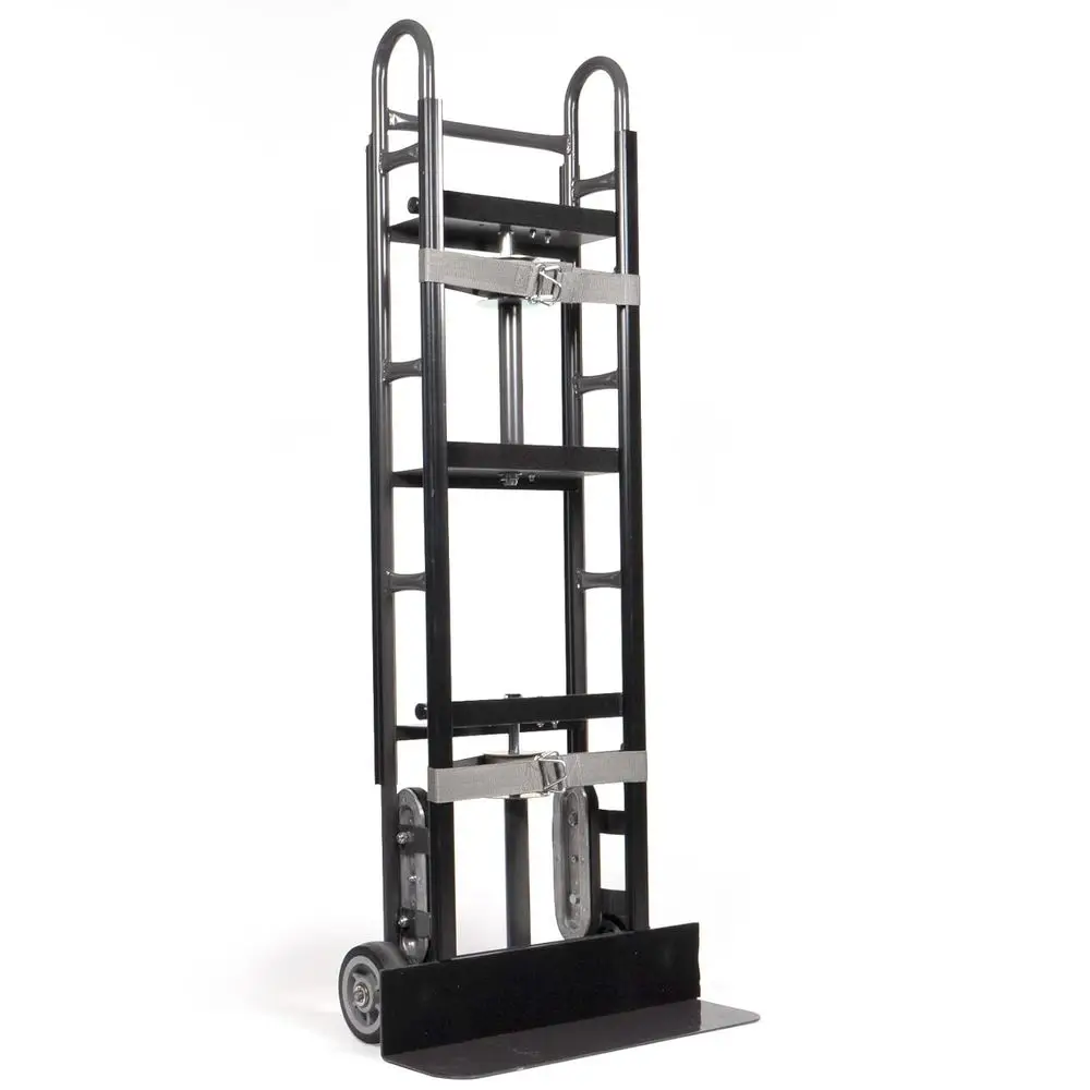 

Heavy-Duty Steel Hand Truck for 800-Pound Appliances with Double Auto-Recoil System for Enhanced Stability