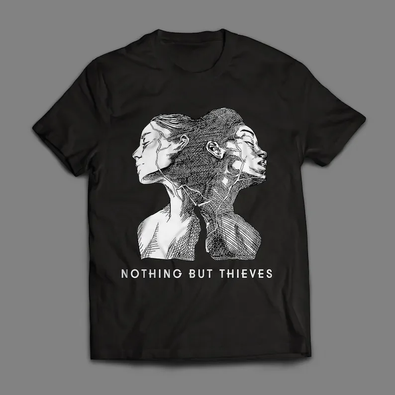 Nothing But Thieves Broken Machine Moral Panic Unisex Heavy Cotton Tee