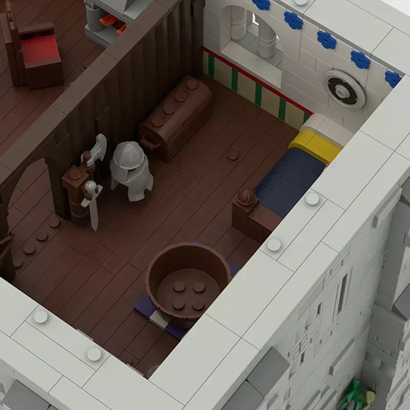 Medieval Military Castle Model Moc Building Bricks Norman Keep Technology Modular Blocks Gifts  Toys DIY Sets AssemblyChristmas