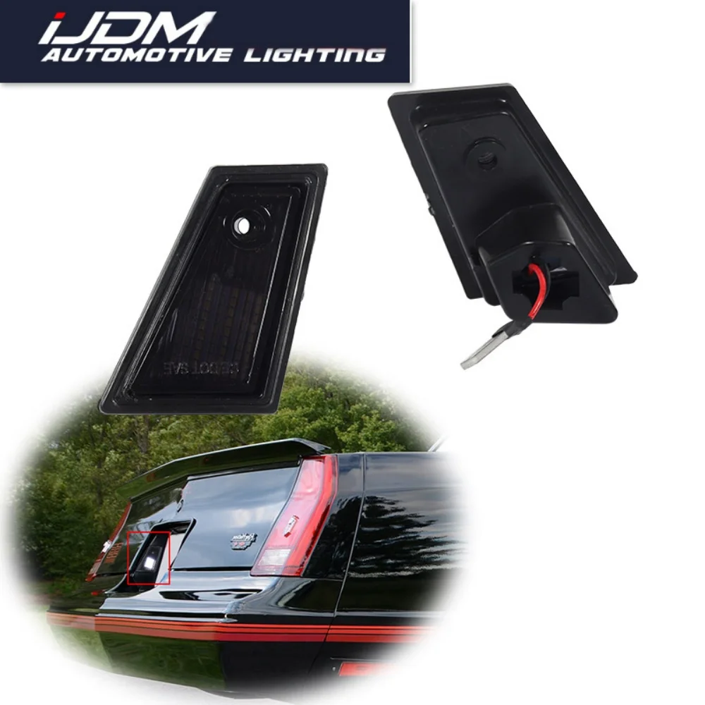 Luces LED Blancas para Placa de Matrícula Trasera de Automóvil, Sin Errores, CAN-bus, para Chevrolet NEW Monte Carlo Monte Carlo SS LS 1979-1988