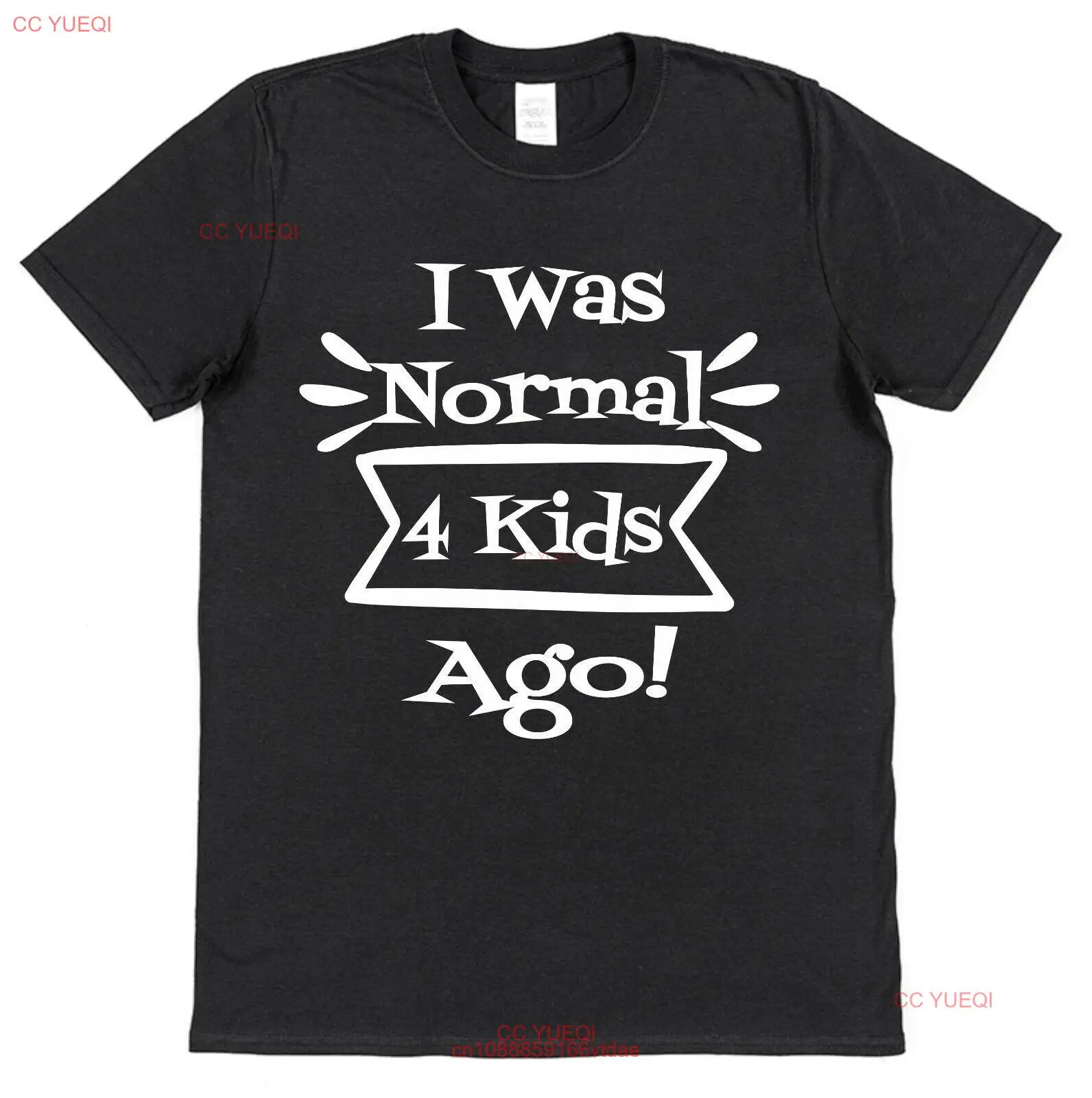 Детская Хлопковая футболка I Was нормальная 1 2 3 4 5 6 7 8 или 9, забавная Мужская футболка унисекс