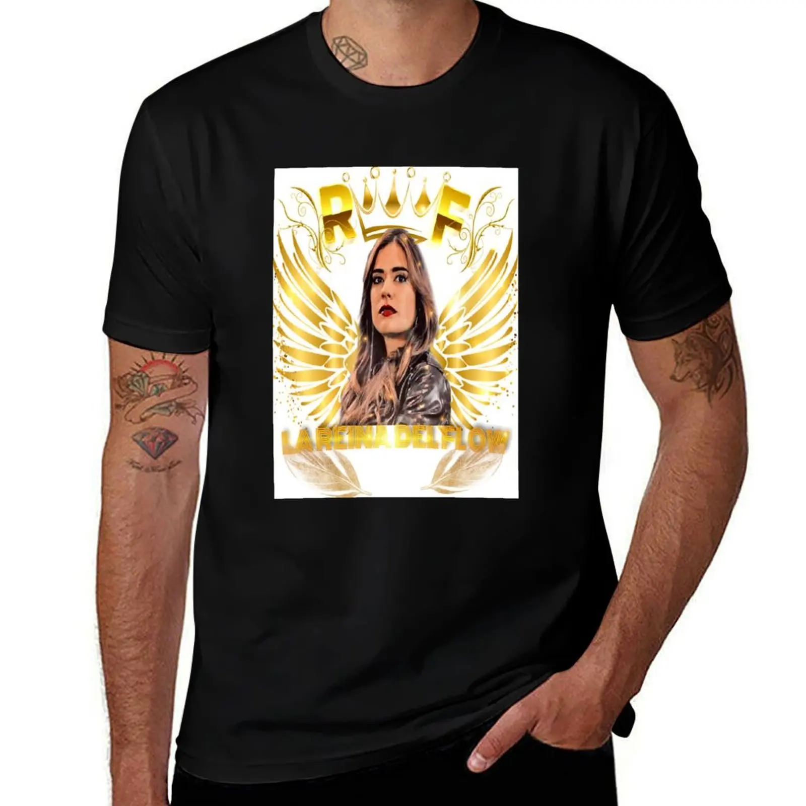 

The queen of flow T-Shirt Casual Pattern Print Tee Shirt