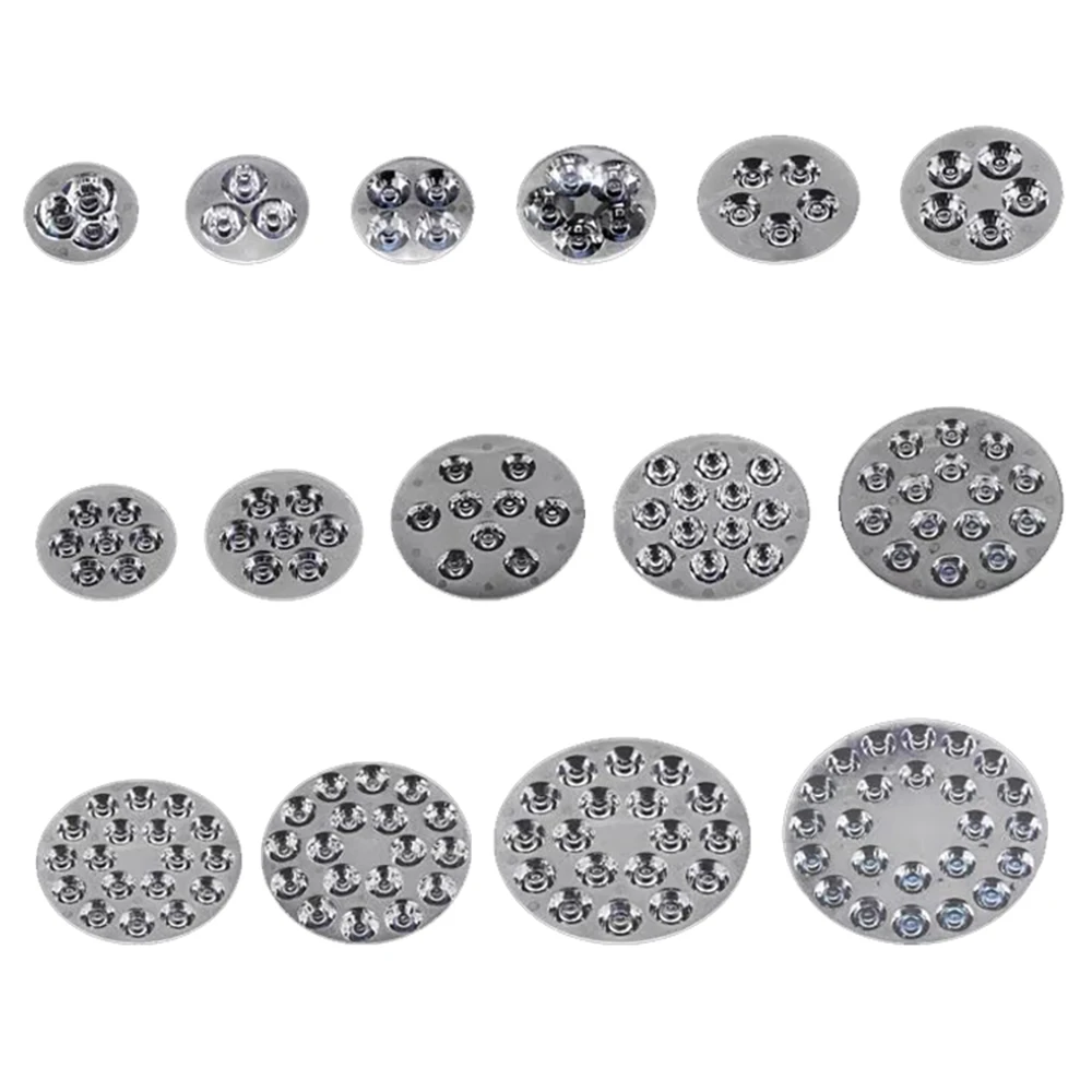 

High Power 3W-24W LED Lens 30 Degrees Reflector Collimator 43-130MM PMMA Acrylic Optical Lenses