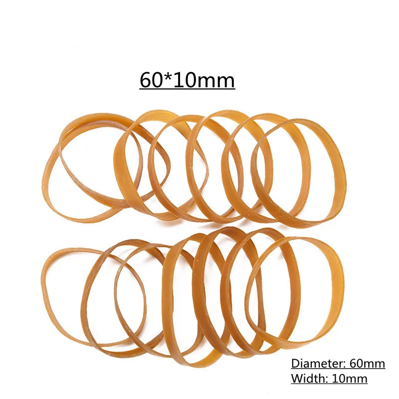 New 60*10mm High Elastic Round Elastic Band Rubber Band Elastic Cord for School Factory Accessories