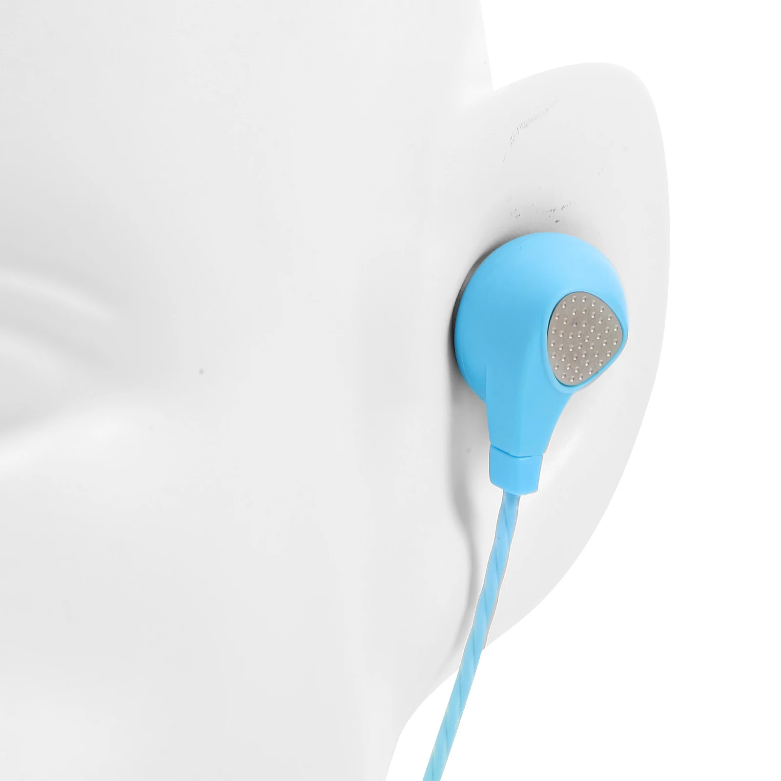 

In-Ear Earbuds Headphones Stereo Bass Clear Sound 3.5Mm Jack Mic Compatible Mp3 Devices Comfort Fit Blue