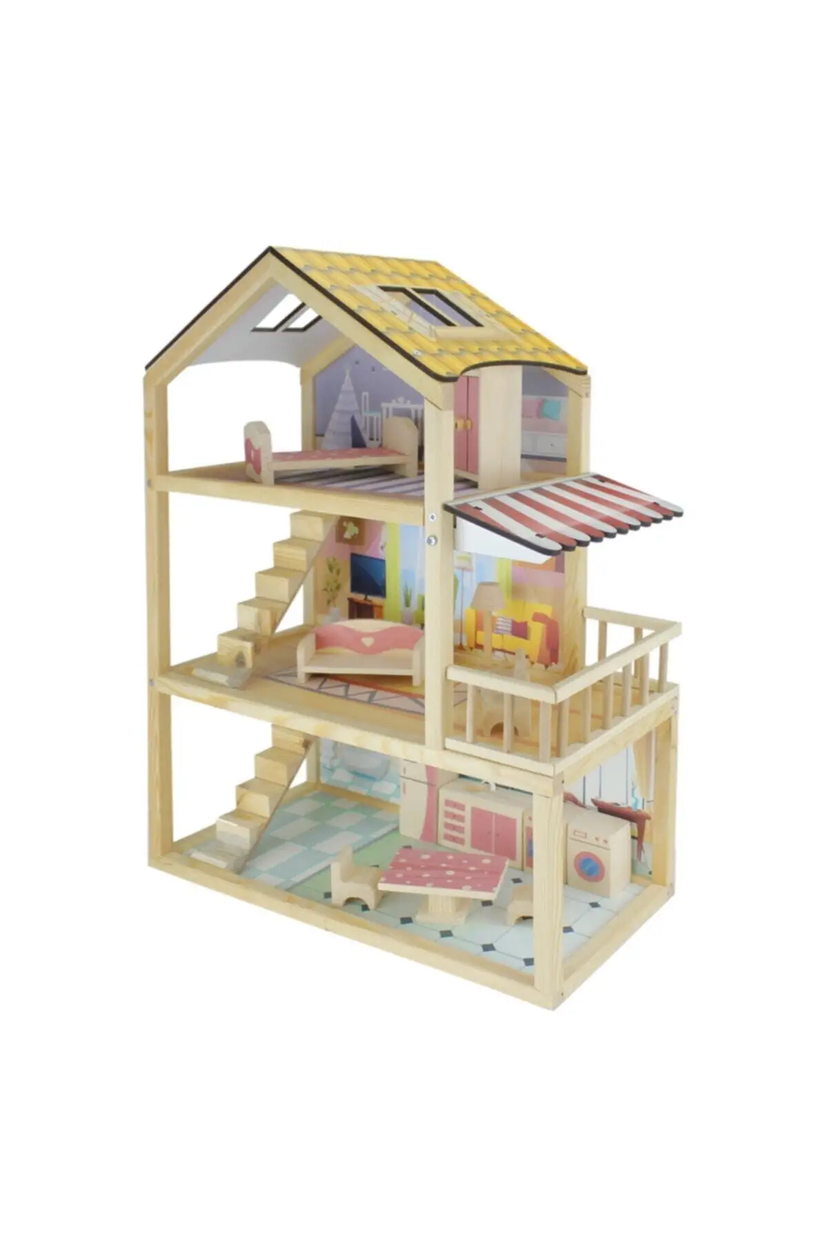 Ev17 Natural Tree Child Play House