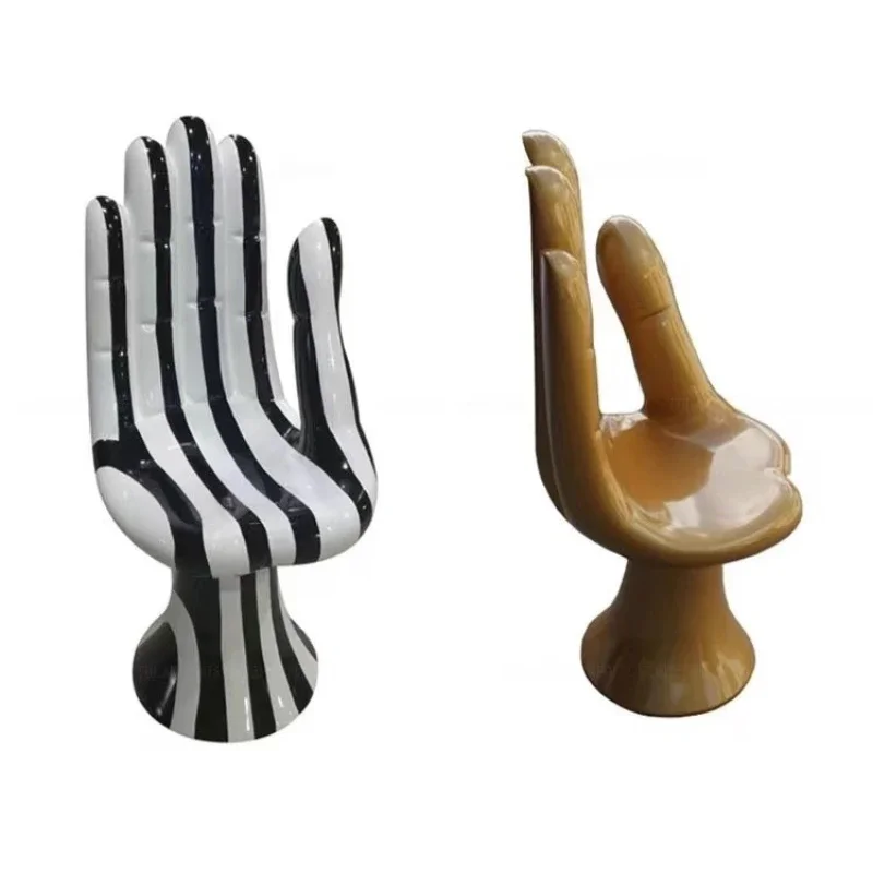 

FRP leisure chair backrest special-shaped bergamot chair single creative sofa chair furniture