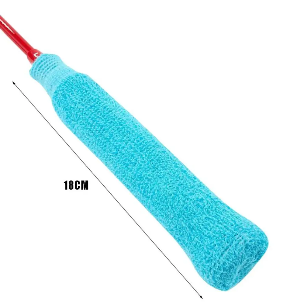 Tennis Badminton Racket Overgrips Cotton Towel Grips Tape Sweat Absorbent Grip Wrap Sweatband