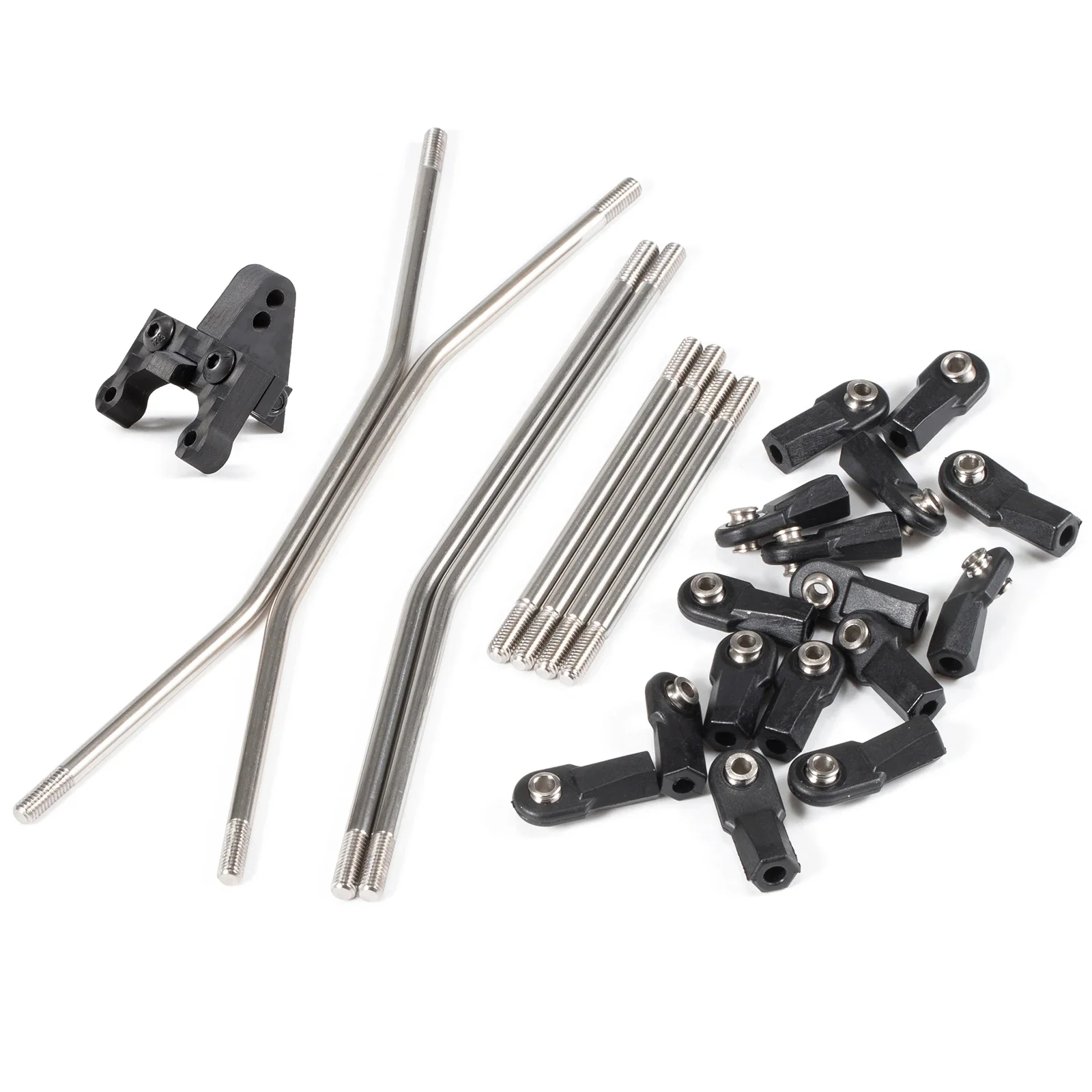 Performance Carbon LCG Chassis Kit and Link Kit Capra Portal Axle ESC Battery Servo Plate for 1/10 RC Rock Crawler