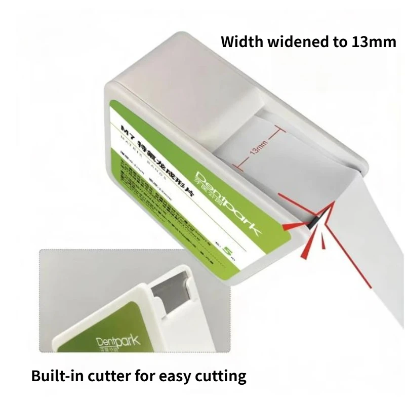 3 Boxes Dental Teflon Matrix Bands Anti-corrosive Non-Stick Matrix Strips Matrices PTFE Raw Material Belt Dentistry Materials